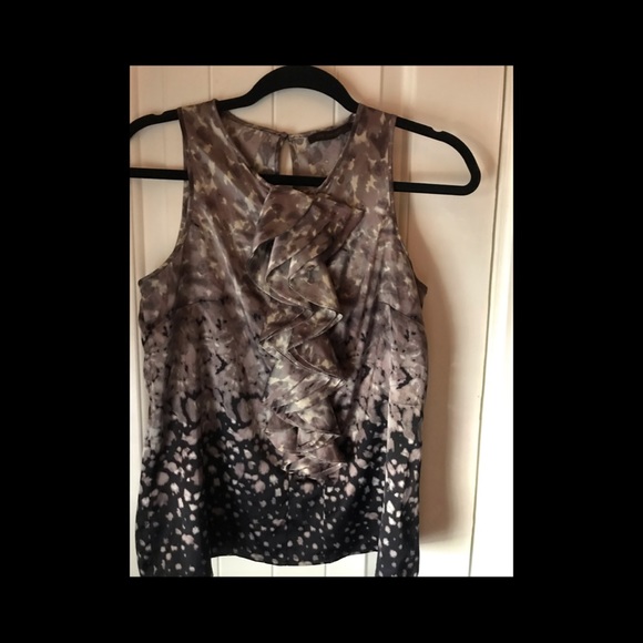 The Limited Tops - The Limited | Sleeveless Ruffled Top | Small